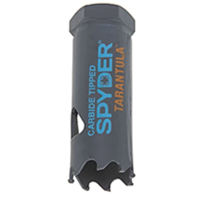 Spyder 1 Inch Carbide Tipped Metal/Wood Cutting Hole Saw - 600896CF