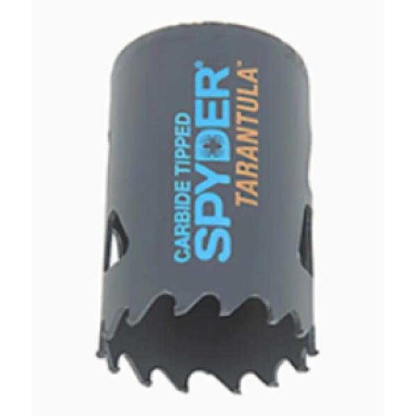 Spyder 2-1/2 Inch Carbide Tipped Metal/Wood Cutting Hole Saw - 600909CF