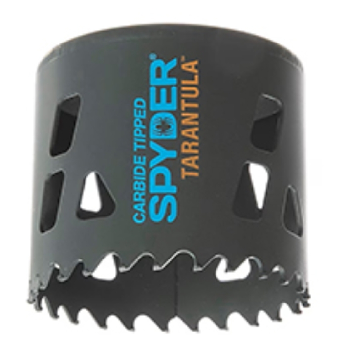 Spyder 3 Inch Carbide Tipped Metal/Wood Cutting Hole Saw - 600913CF