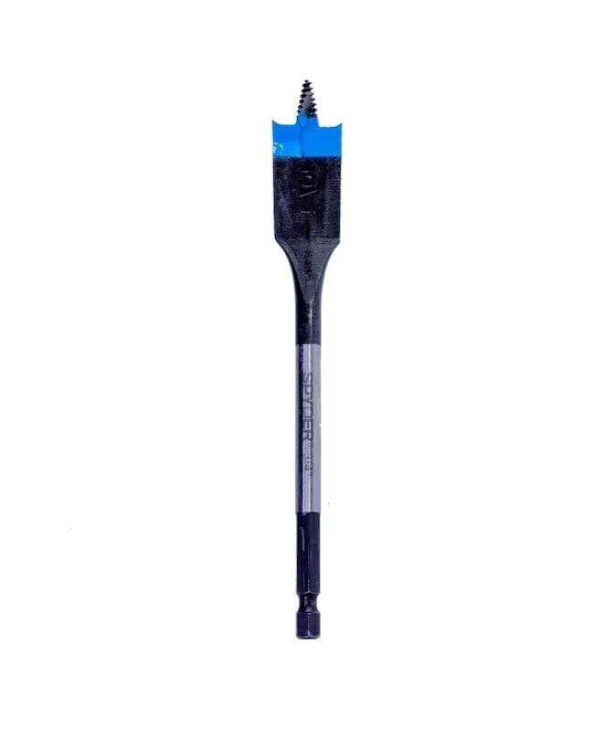 Picture of SM Products 11011 0.75 x 6 in. Stinger Spade Drill Bit&#44; Silver & Blue