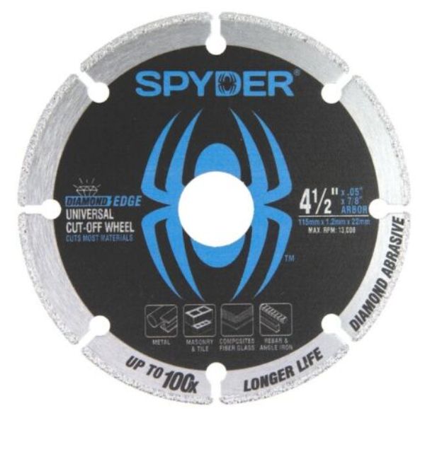 4.5 in. 100x Longer Diamond Cut-Off Blade Wheel