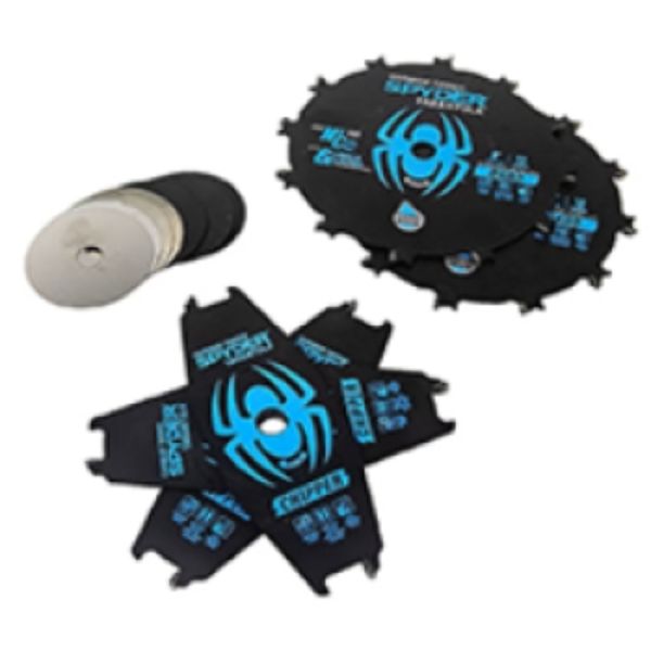 Spyder 8 Inch Dado Stacking Saw Blade Set 12T, 5/8 Inch Arbor - 13024