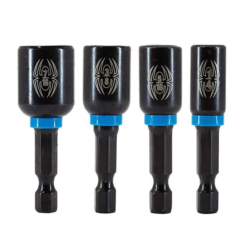 Picture of SM Products 19063 0.25 in. Nut Driver Set&#44; Black - 4 Piece