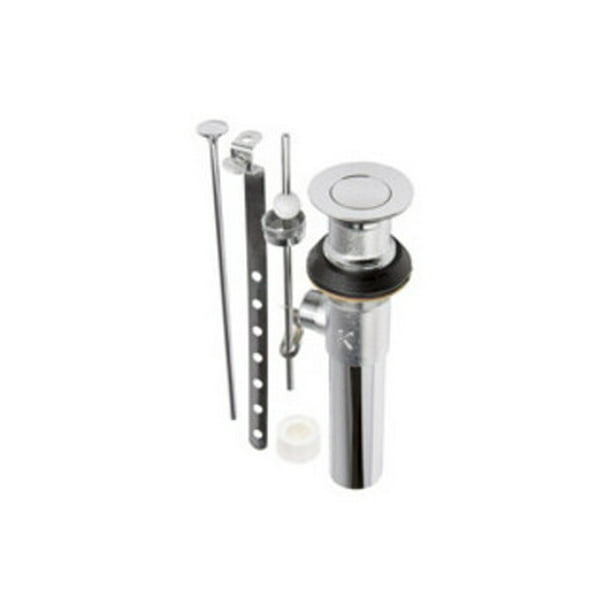 1.25 in. Mech Pop-Up No Overflow Sink Drain, Polished Chrome