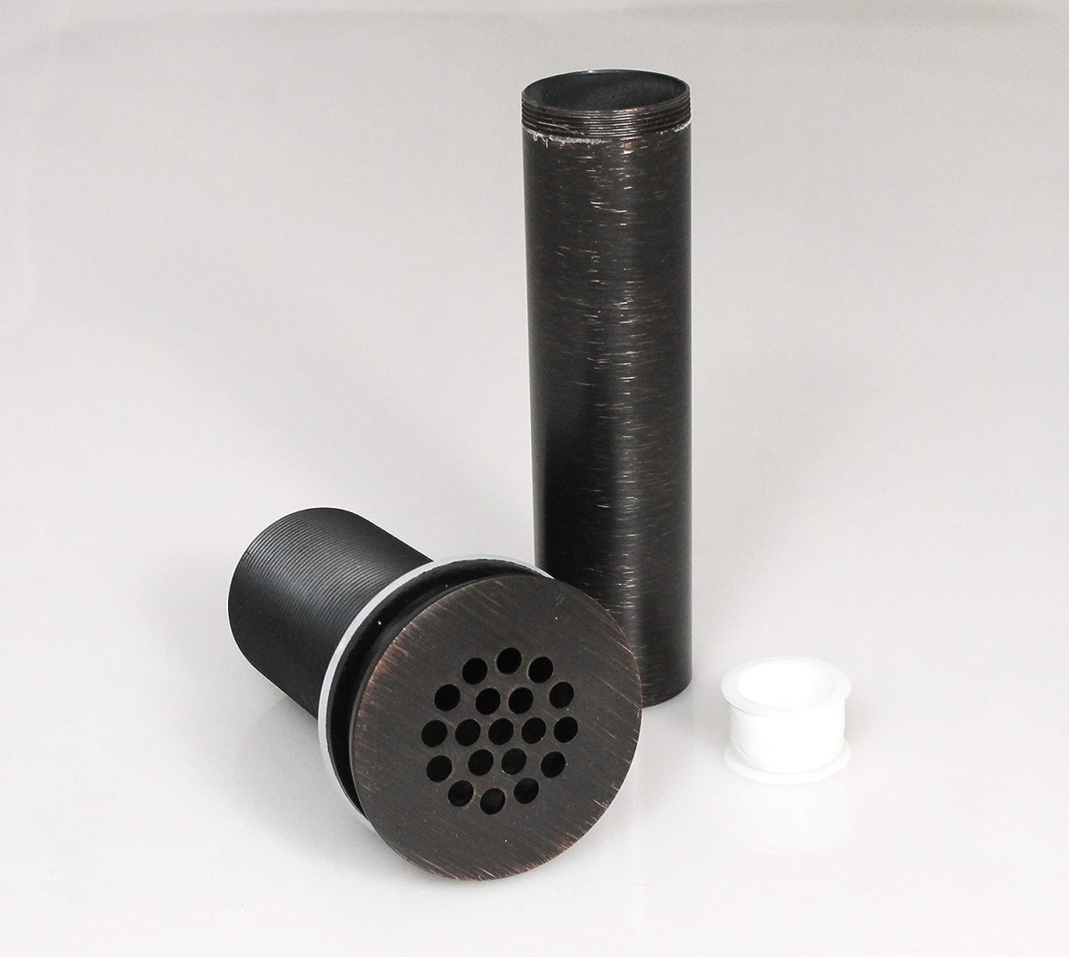 1.25 in. Decorative Open Grid Bathroom Sink Drain, Oil Rubbed Bronze