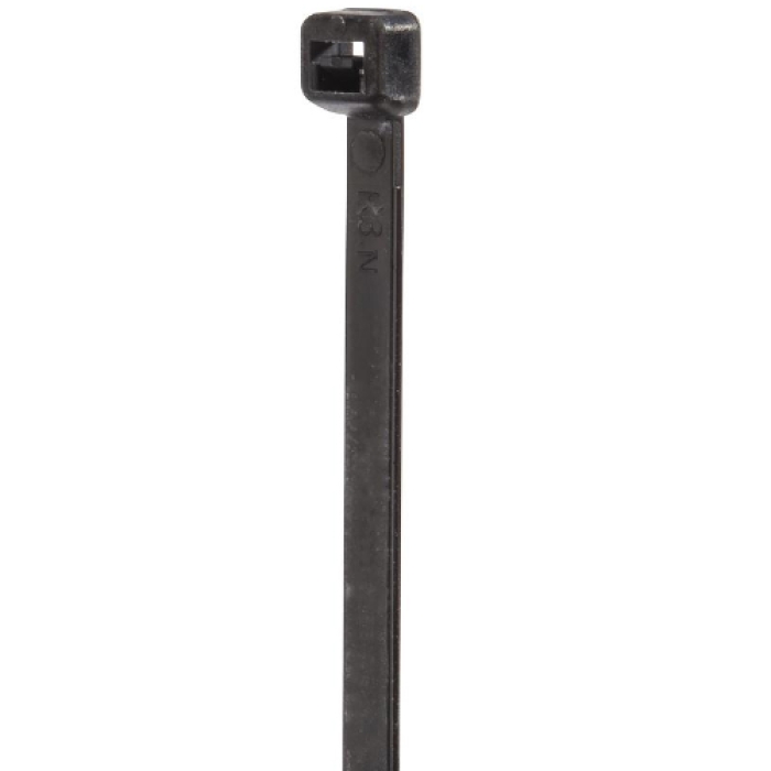 GRP-7500 7.5 in. 50 lbs PowerGRP Cable Tie, Black - Pack of 100