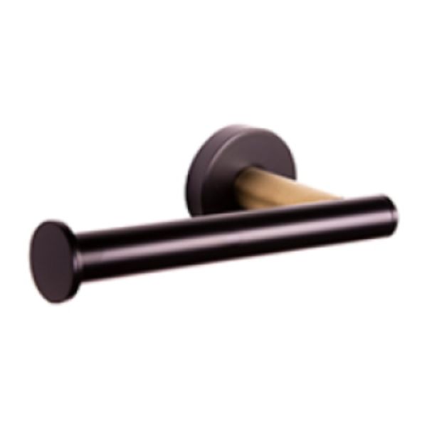 Kelton Toilet Paper Holder, Black & Gold