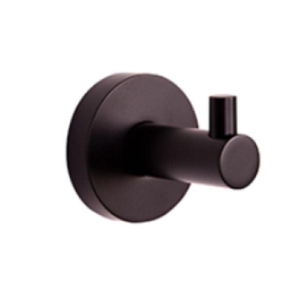 582734-MB Kelton & Robe Hook for Bathroom, Matte Black