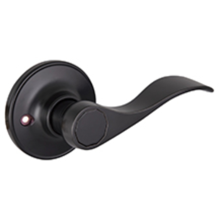 Springdale Dummy Decorative Door Handle, Matte Black
