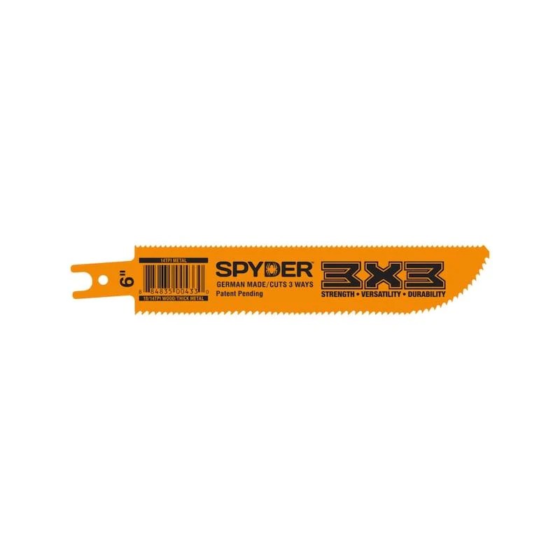 200203 3 x 3 Spyder 0.714 x 14 TPI Bulk Saw Blade -  SM Products