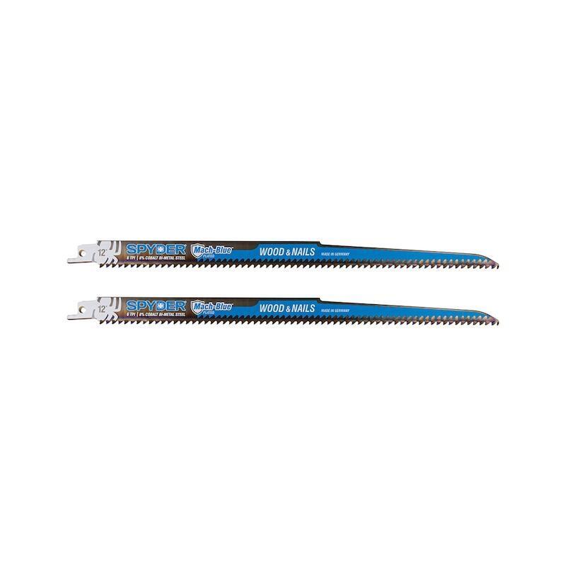 200323 2 in. 6TPI Mach Blue Reciprocating Saw Blade - Pack of 2