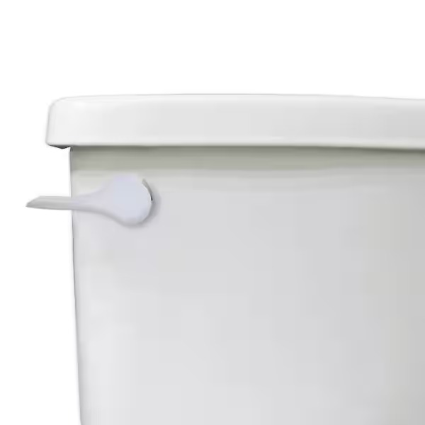Universal Curve Toilet Tank Lever, White