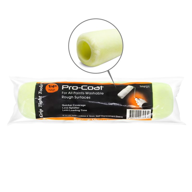 9 in. Professional Paint Roller Cover with 0.37 in. Nap