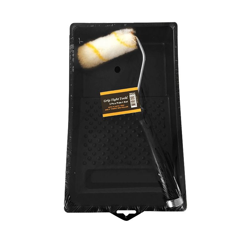 Mini Paint Fabric Roller Tray - Set of 3