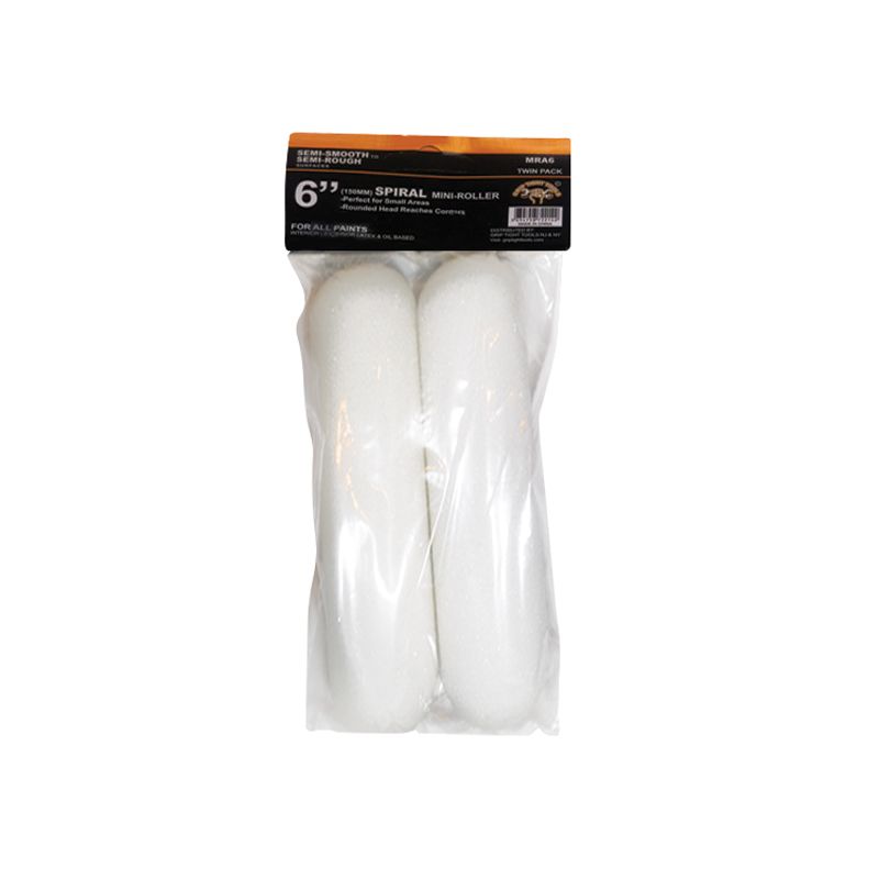 6 in. Foam Paint Roller Cover Refill - 0.5 in. Nap