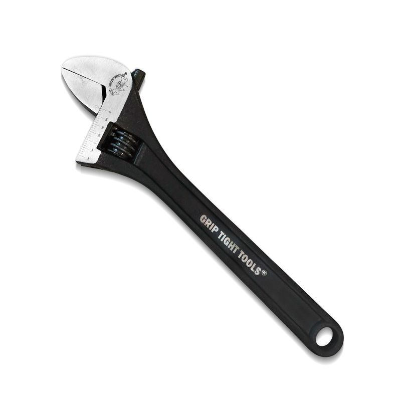 12 in. Classic Adjustable Wrench, Black Oxide Steel