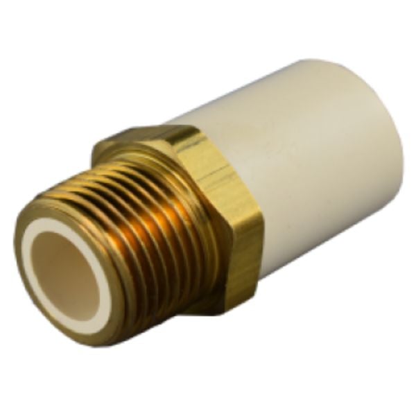 0.75 in. CTS CPVC Brass Male Adapter