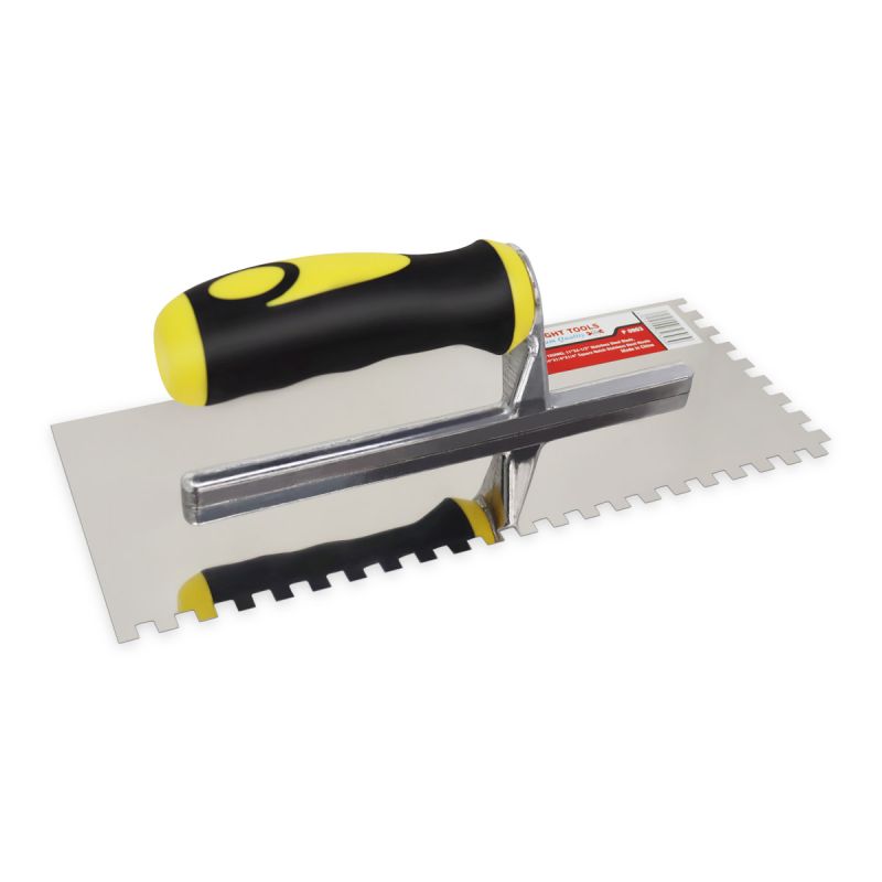 0.25 x 0.25 in. Premium Square Notched Trowel