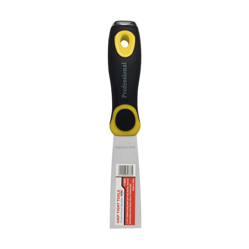1.25 in. Stiff Stainless Steel Soft Grip Paint Scraper