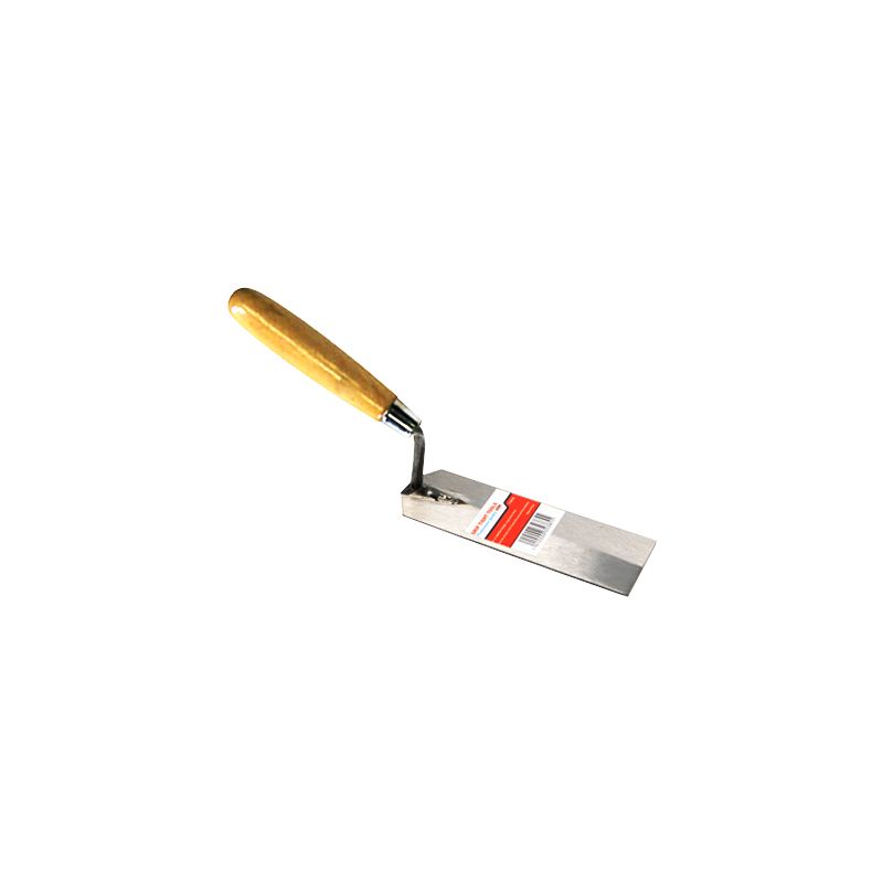 6 x 2 in. Margin Trowel - Wooden Handle