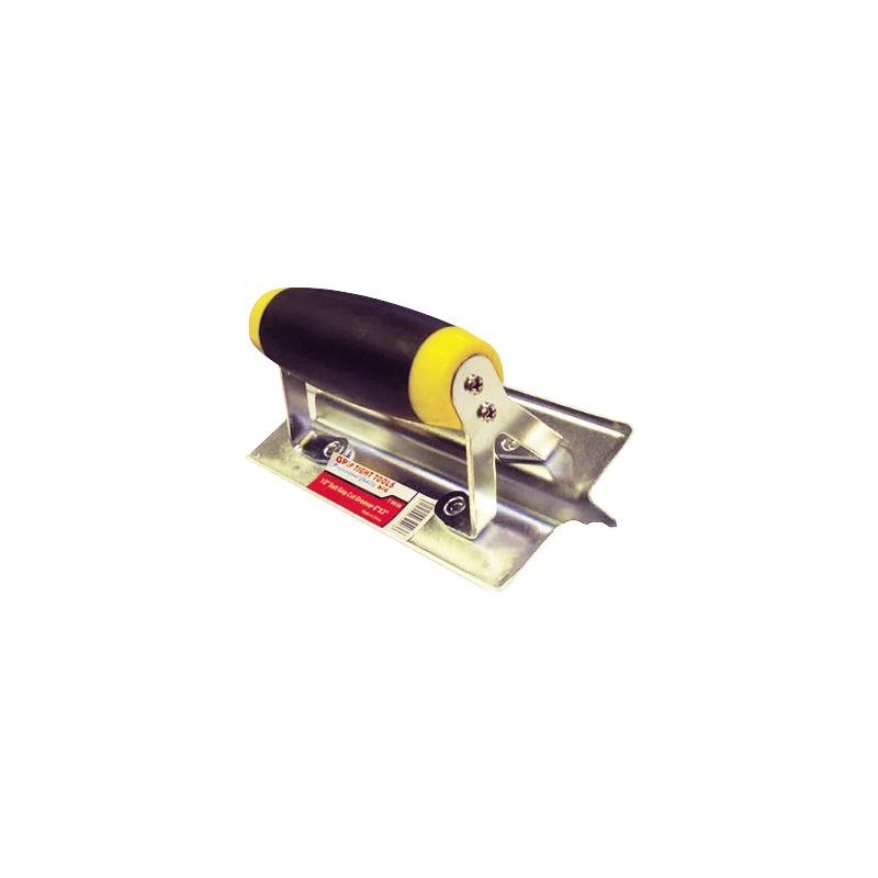 6 in. Stainless Steel Cut Groover - Comfort Grip Handle