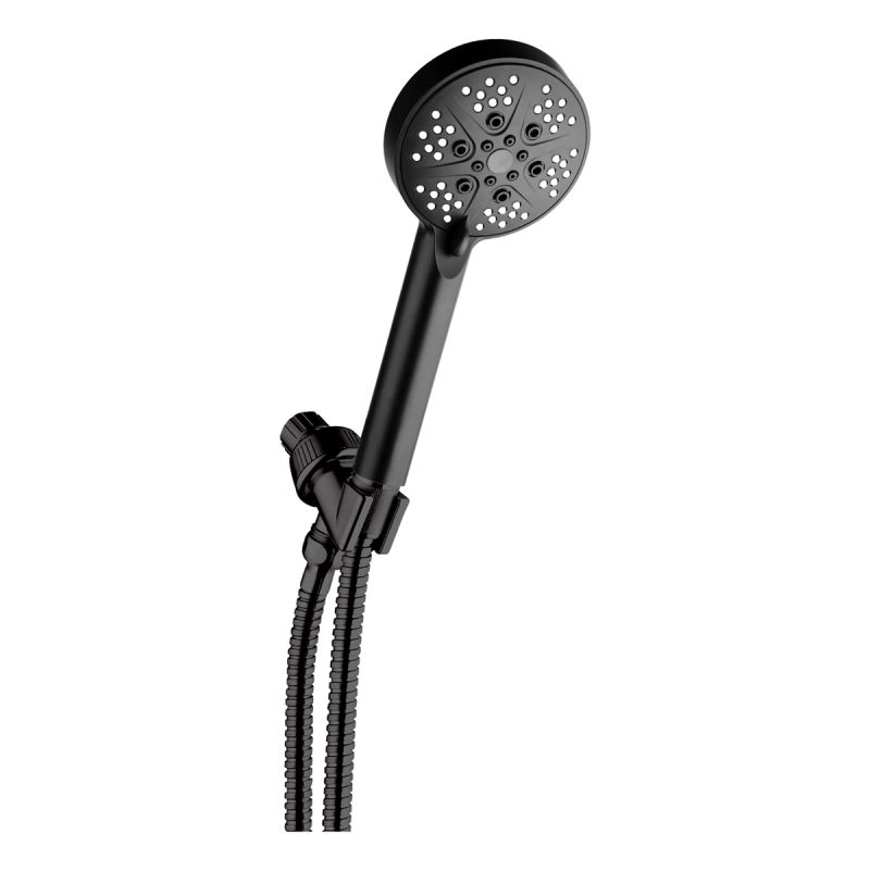 Picture of Grip Tight Tools SH505-B 5 Function Massage Handheld Showerhead in Matte Black