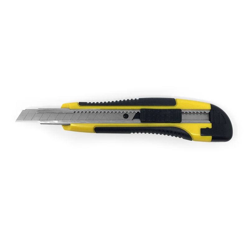 0.37 in. Classic Rubber Grip Snap Blade Knife