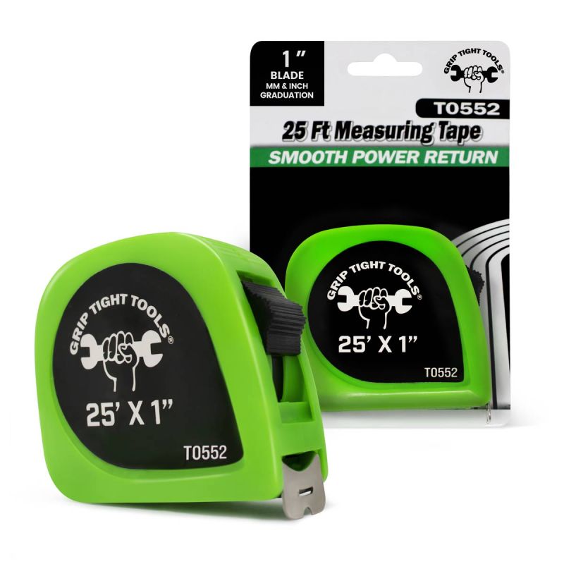 25 ft. x 1 in. Metric & SAE Power Tape Measure