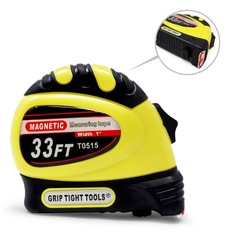 T0515 33 ft. x 1 in. Magnetic End Hook Tape Measure