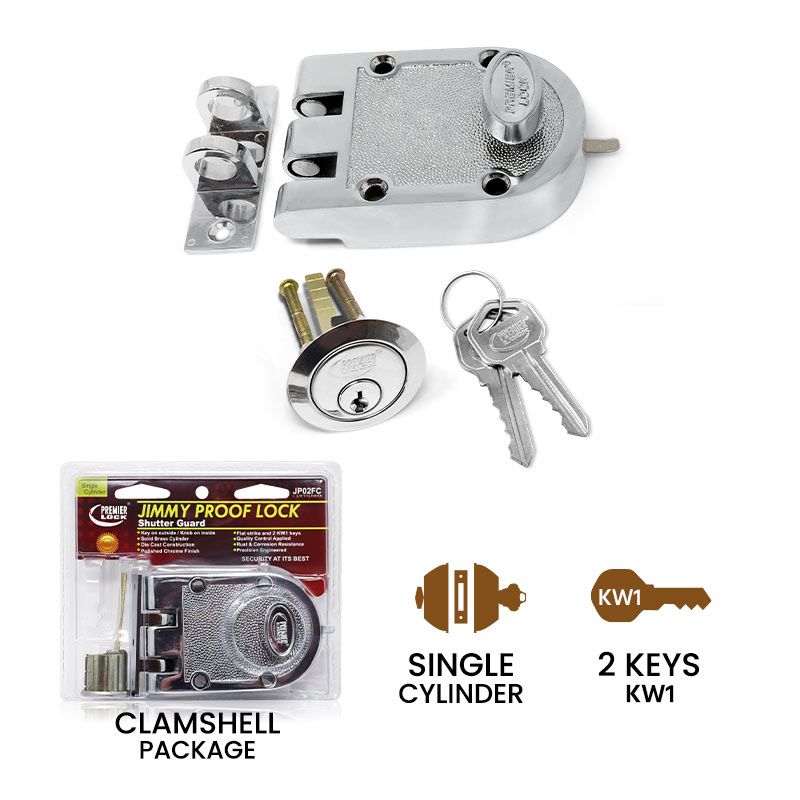 Single Cylinder Jimmy Proof Lock