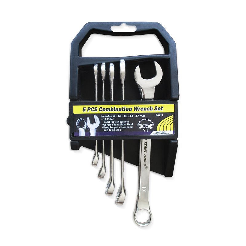 Metric Combination Spanner Wrench Set - 5 Piece