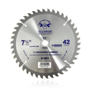 7.25 in. Professional Circular Saw Multi-Purpose Blade - 42T