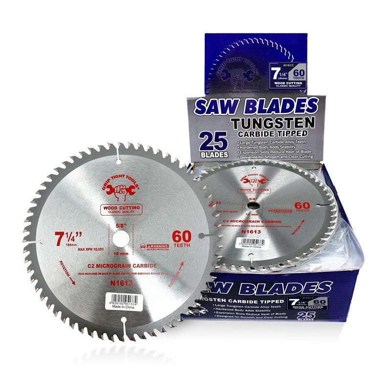 7.25 in. Classic Wood Cutting Circular Saw Blade - 60T