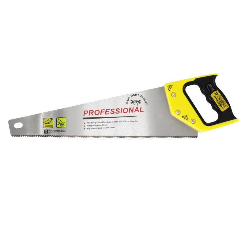 16 in. x 10 TPI Hand Saw - Shark Teeth with Rubber Grip