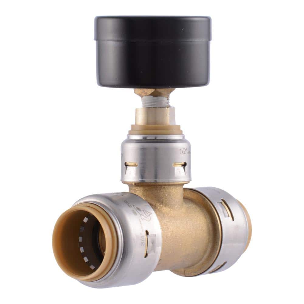 0.75 in. RT SB Pressure Gauge Assembly Brass Connector