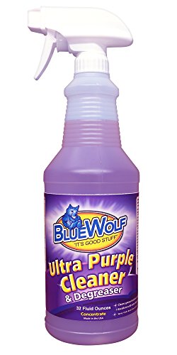 Picture of Blue Wolf Sales & Service BW-PQ Ultra Purple Cleaner & Degreaser Spray Bottle - 32 oz