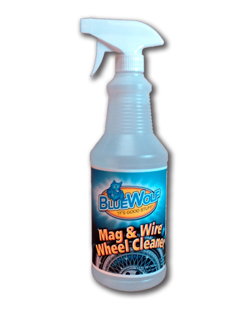 Picture of Blue Wolf Sales & Service BW-WWCQ Mag & Wheel Cleaner Spray Bottle - 32 oz