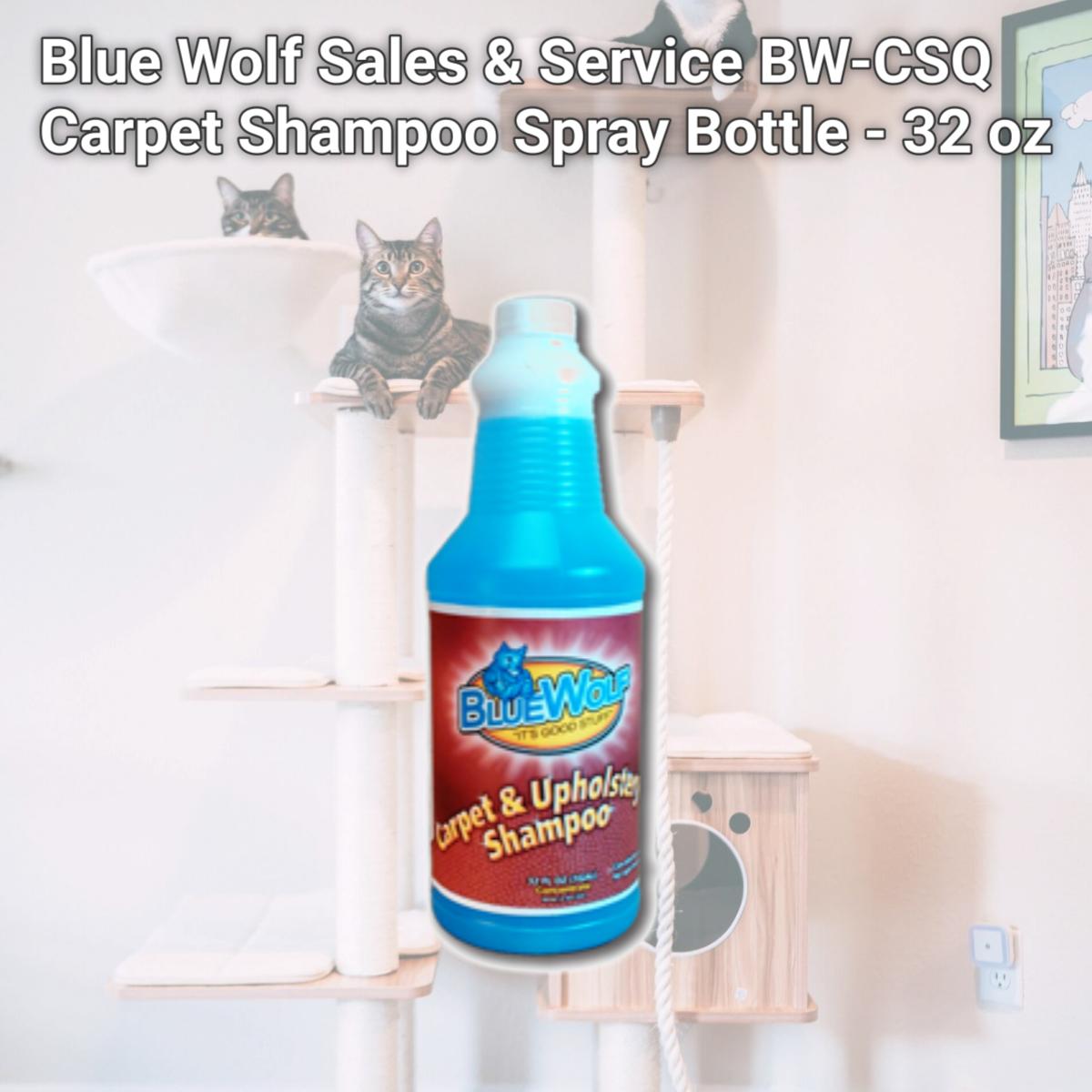 Picture of Blue Wolf Sales & Service BW-CSQ Carpet Shampoo Spray Bottle - 32 oz