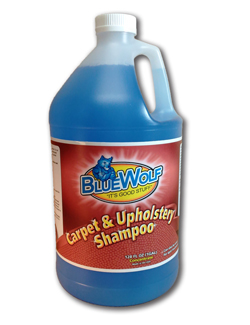Picture of Blue Wolf Sales & Service BW-CSG Carpet Shampoo Bottle - 1 gal - Pack of 6