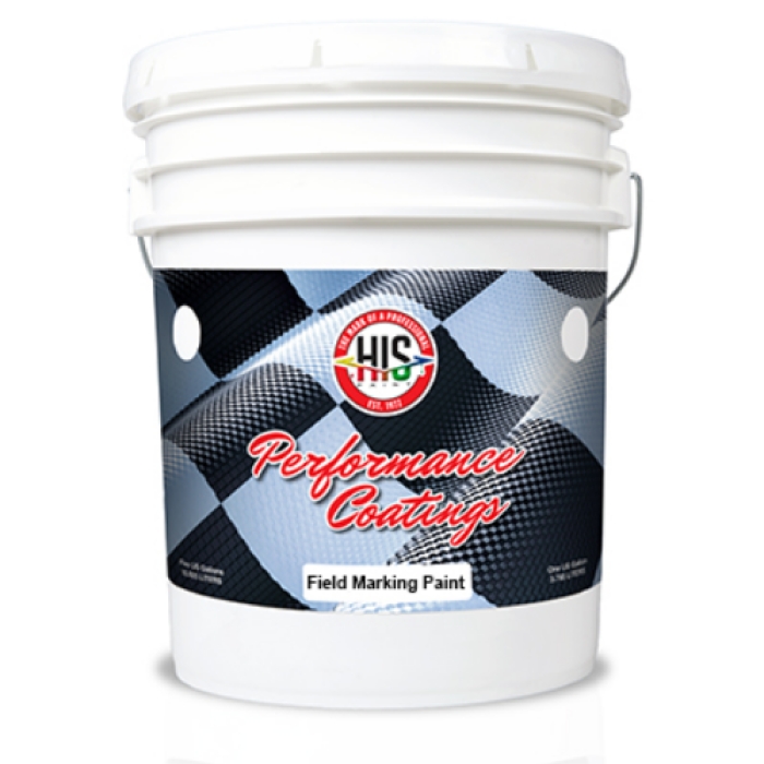34W02-5 5 gal Latex Field Marking Acrylic Paint, White -  HIS Paint Manufacturing