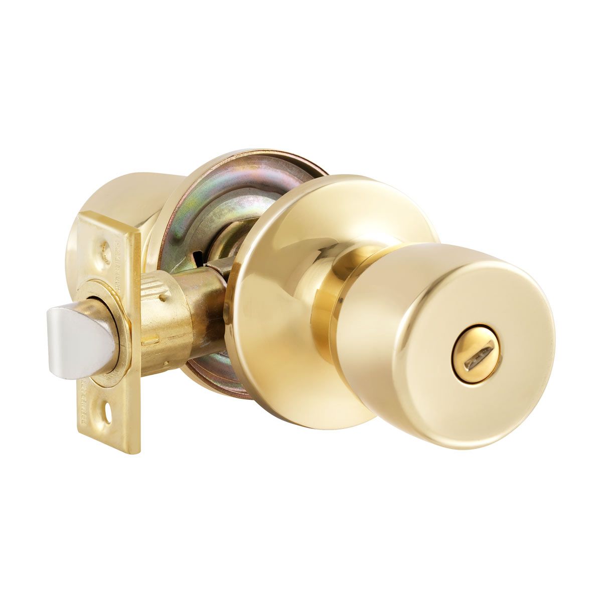 PR05-MH Brass Privacy Mobile Home Lock