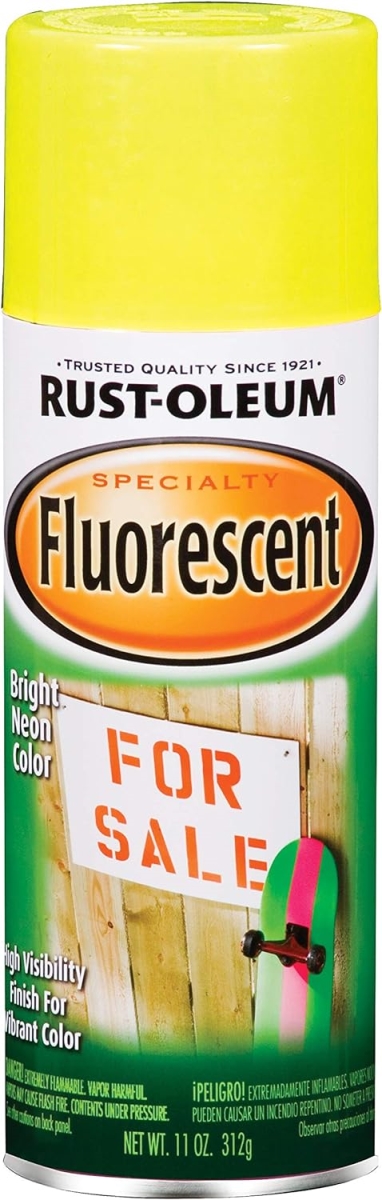 342571 11 oz Paint Specialty Spray Paint, Fluorescent Yellow