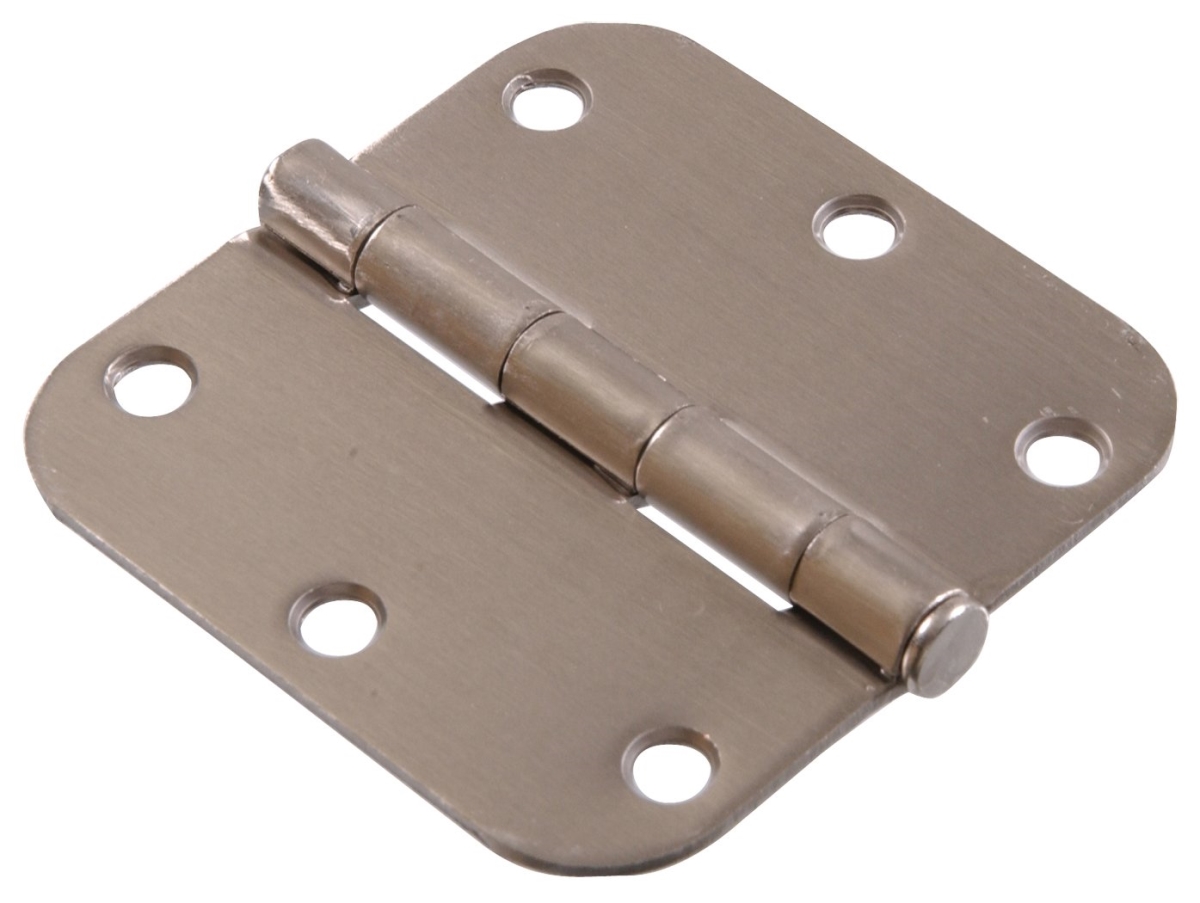 3.5 in. Satin Nickel PB-5-8RC Female Hinge