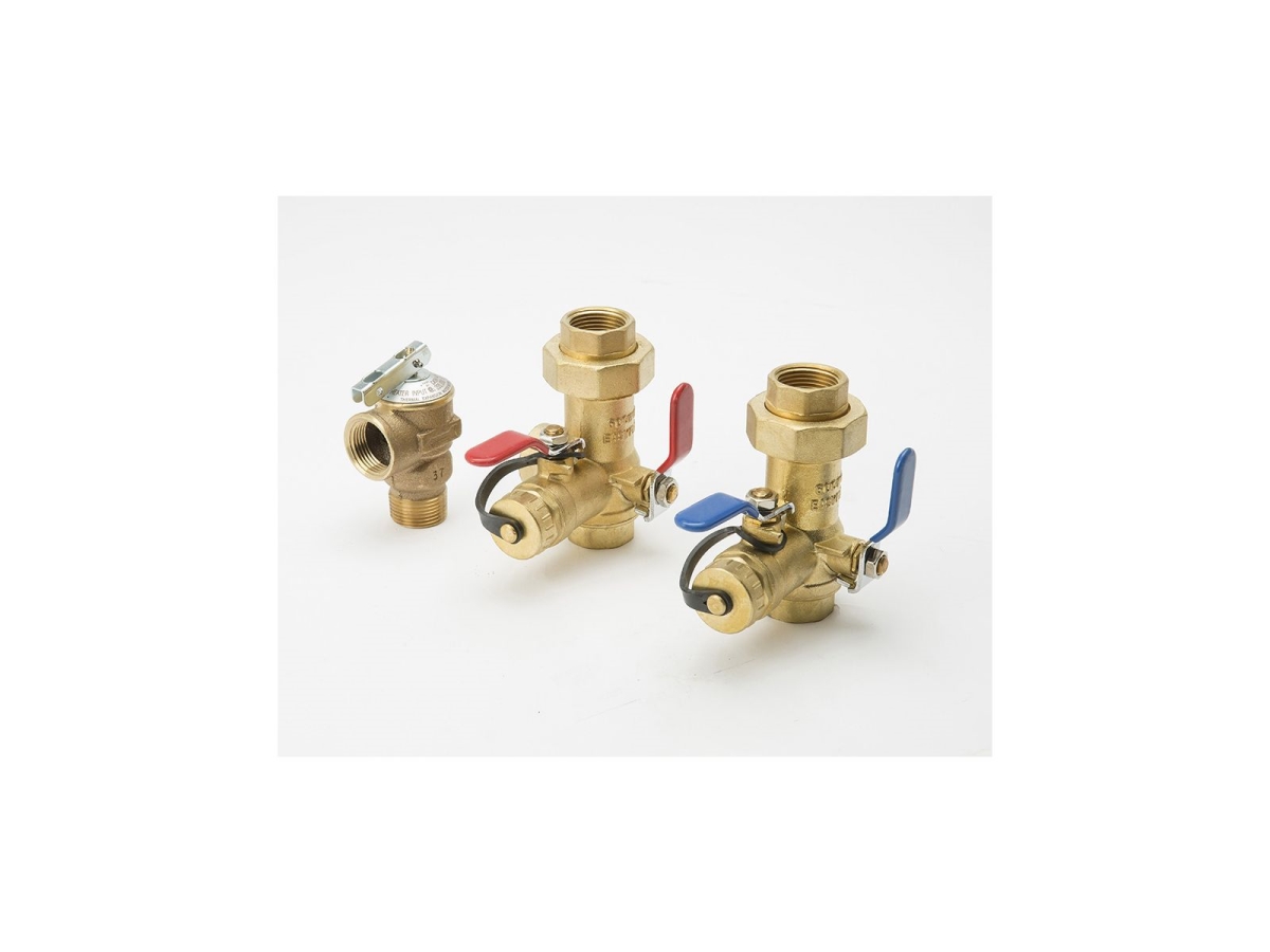 0.75 in. Tankless Water Heater Valve Kit