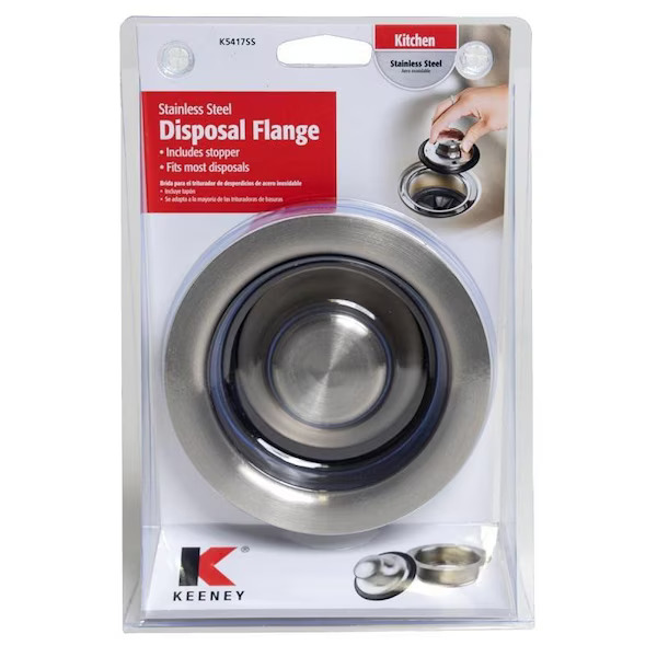 Picture of Plumb Pak K5417SS Steel Garbage Disposal Stopper