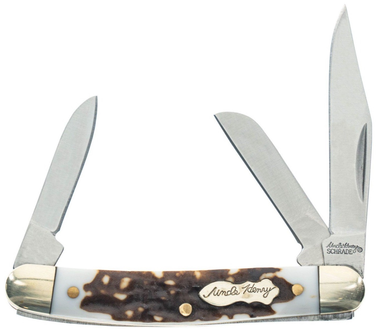 1136002 834UH 2.25 in. Uncle Henry Next Gen Staglon Rancher Folding Knife