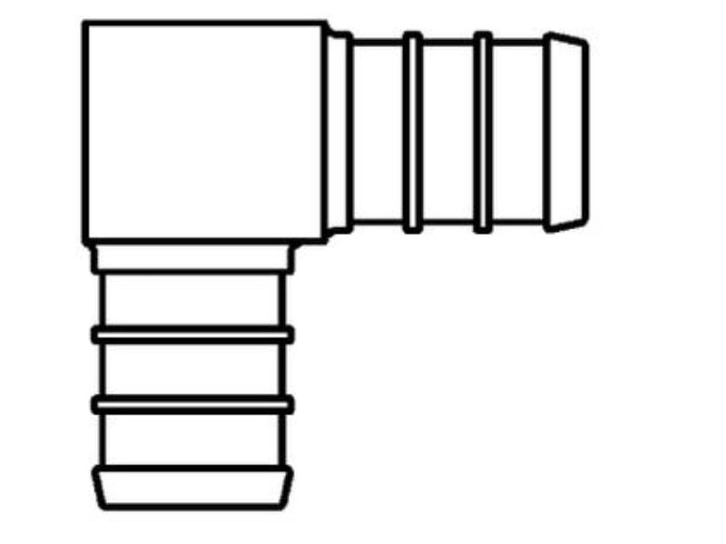 XPE33 0.5 in. Pex Polyalloy Elbow