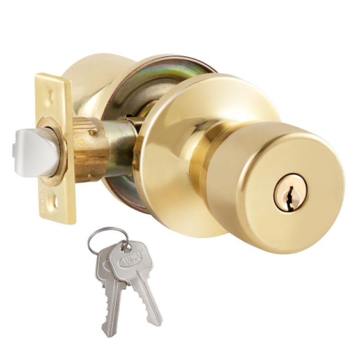 EL05-MH Brass Entry Mobile Home Lock
