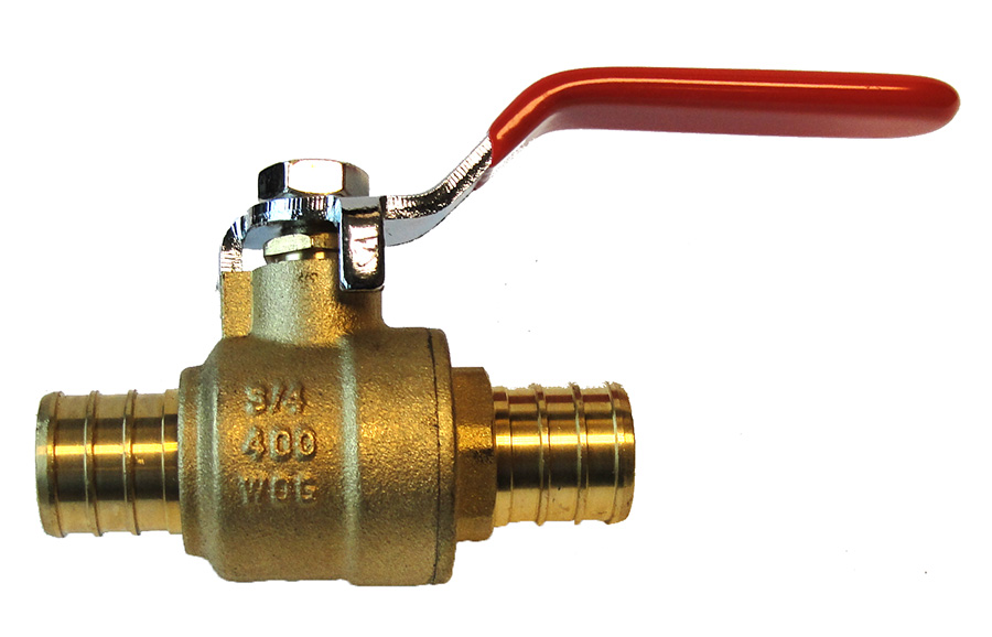 0.5 in. 400 PSI Pex NL Brass Ball Valve