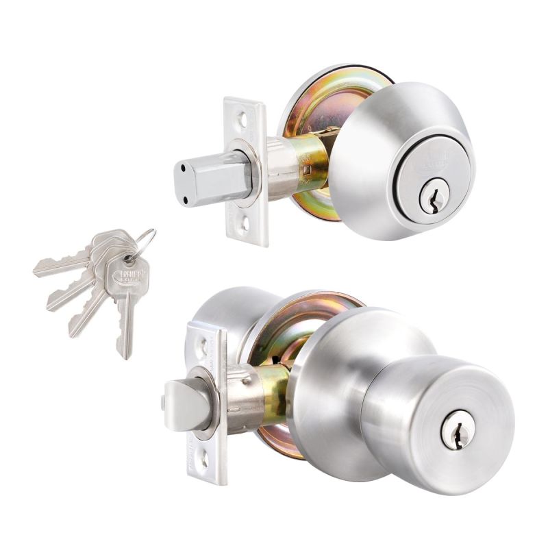 ED01TS-MH Stainless Steel Combination Mobile Home Locks